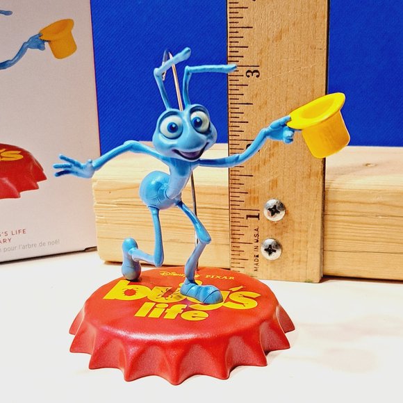 2023 Hallmark Keepsake Disney /Pixar A Bug's Life 25th Anniversary Flik Ornament - Picture 8 of 8